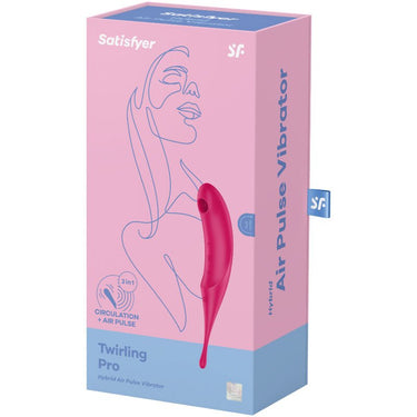 Twirling Pro Vibratore Ibrido Air-Pulse, Stimolazione Clitoridea